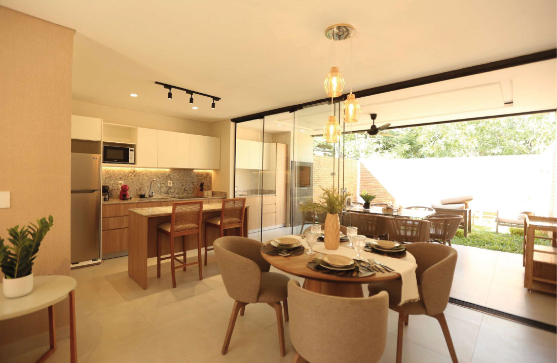 Cocina y comedor integrado - Altea Laguna Grande